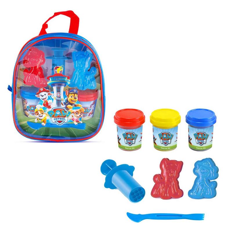 Mochila-Com-3-Potes-De-Massinha-E-Acessorios---Patrulha-Canina---Sunny-0