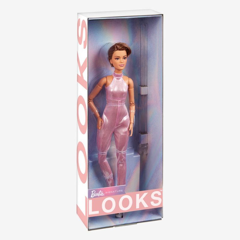 Boneca-Articulada---Barbie-Signature---Looks-Macacao-Rosa---Mattel-1