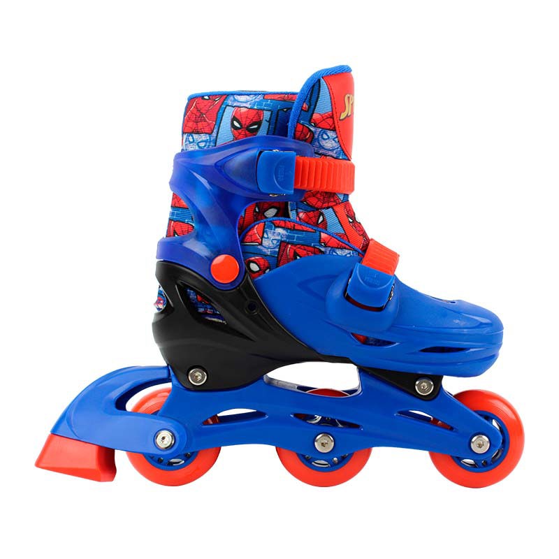 Patins---Com-Protecao---Tam-28-31---Homem-Aranha---Marvel---Inline-E-Triline---Azul---Bbr-Toys--2