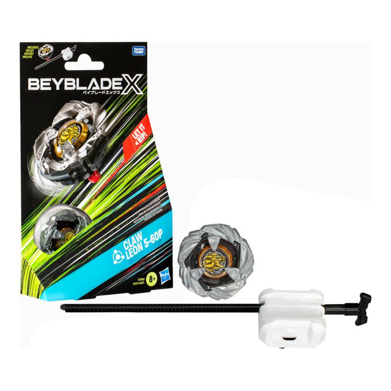 Lancador---Beyblade-X-Claw-Leon-5-60P-Kit-Inicial---Hasbro-0