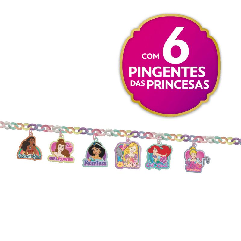 Kit-Pulseira---Correntes-Com-Pingente---Princesas---Disney---Toyng-0