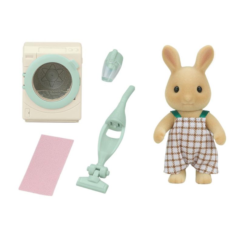 Sylvanian-Families---Conjunto-Lavagem-e-Limpeza---Papai-Coelho-Raio-de-Sol---Epoch-2