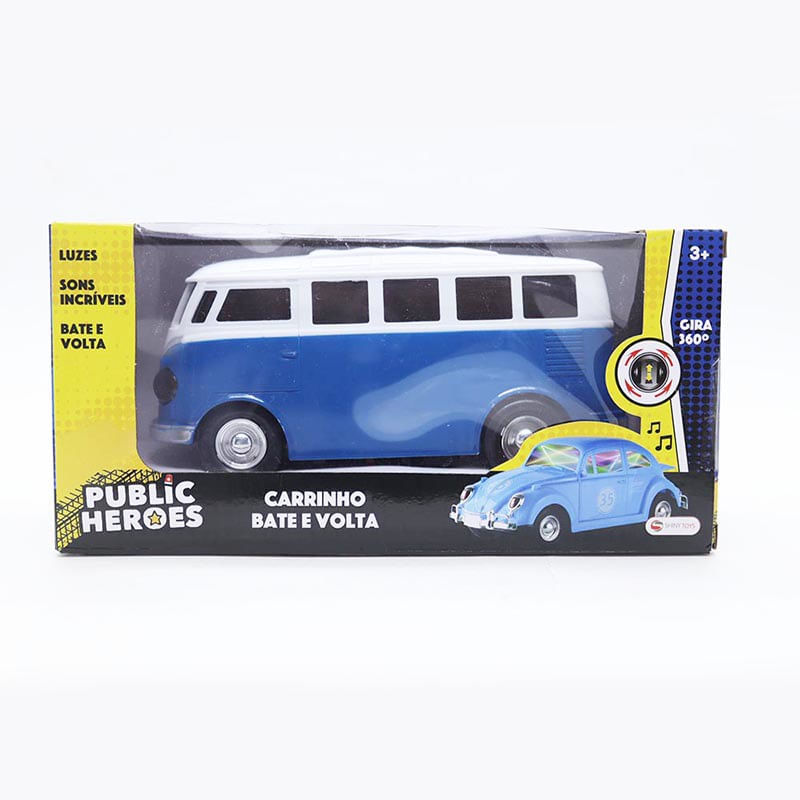 Carrinho---Kombi-Com-Luz-e-Som---Bate-e-Volta---Gira-360o---Azul---Shiny-Toys-9