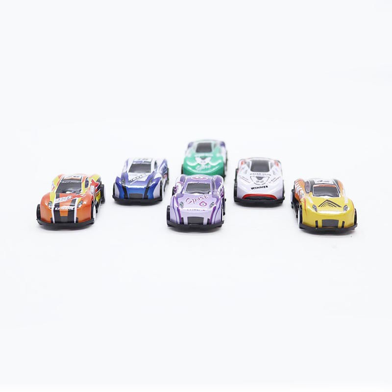 Carinho-com-Friccao---Caminhao-Cegonha-Com-6-Carrinhos-de-Metal---Shiny-Toys-5