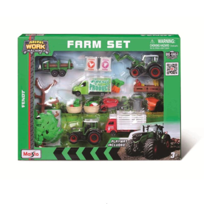 Playset---Fazenda---Mini-Maquinas-de-Trabalho---Modelos-Unitarios-Sortidos---Maisto-1