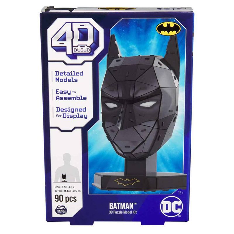 Quebra-Cabeca-3D---DC-Comics----4D-Build---Batman---90-Pecas---Sunny-	-1