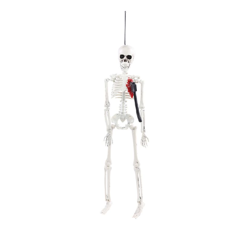 Figura-Decorativa---Esqueleto-Com-Machado-No-Coracao----Cromus-0