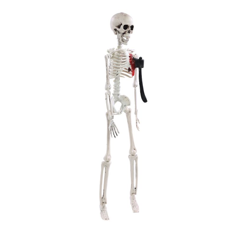 Figura-Decorativa---Esqueleto-Com-Machado-No-Coracao----Cromus-1