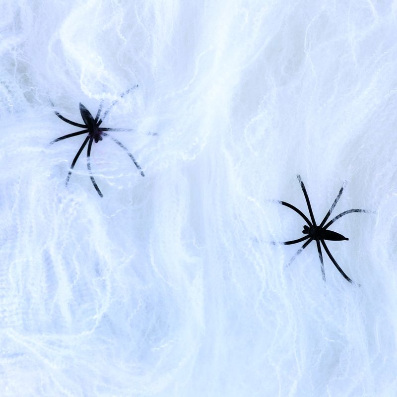 Teia-de-Aranha-Decorativa---Laranja---Cromus-0