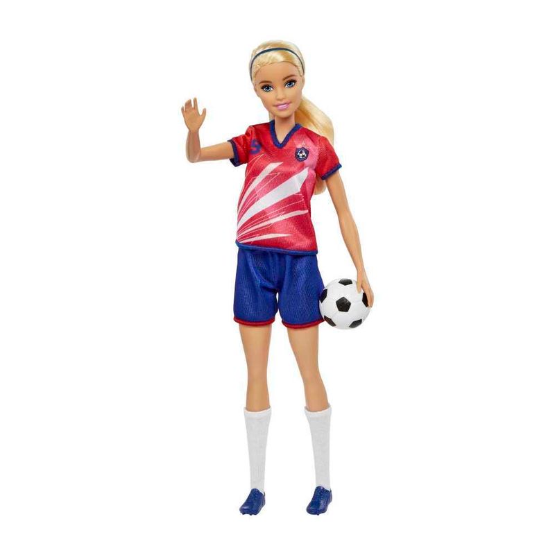 Boneca---Barbie-Profissoes---Jogadora-de-Futebol---Camisa-Vermelha---Mattel--0