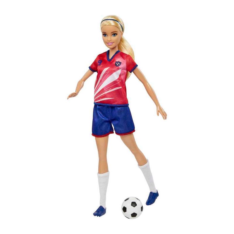 Boneca---Barbie-Profissoes---Jogadora-de-Futebol---Camisa-Vermelha---Mattel--2