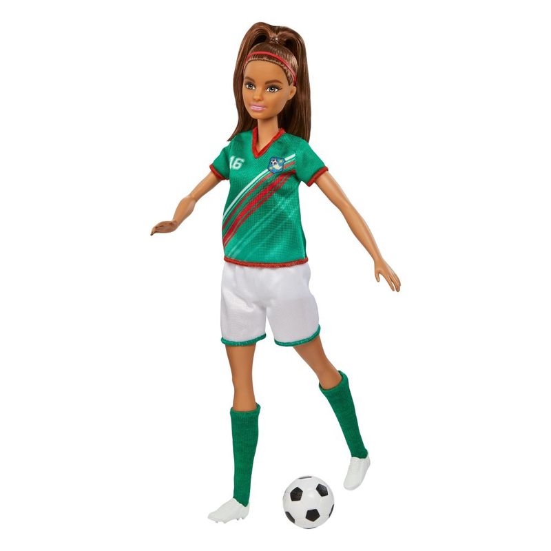 Boneca---Barbie-Profissoes---Jogadora-de-Futebol---Camisa-Verde---Mattel--3