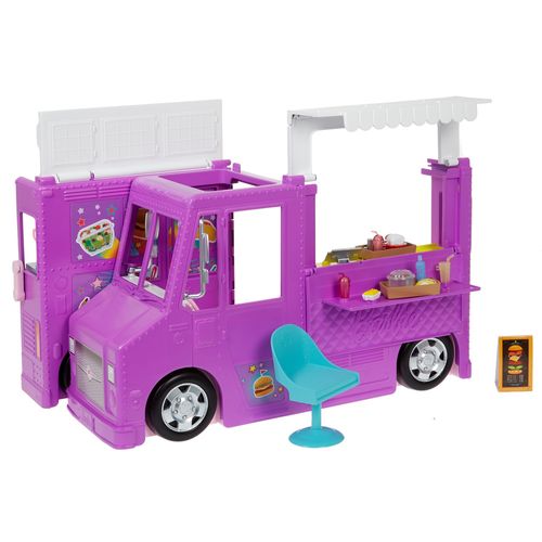Veículo e Acessórios - Barbie - Caminhão de Food Truck - Mattel