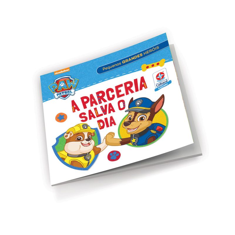 Livro-Infantil---Patrulha-Canina---Chase-Com-Massa-Estrela---Estrela-4