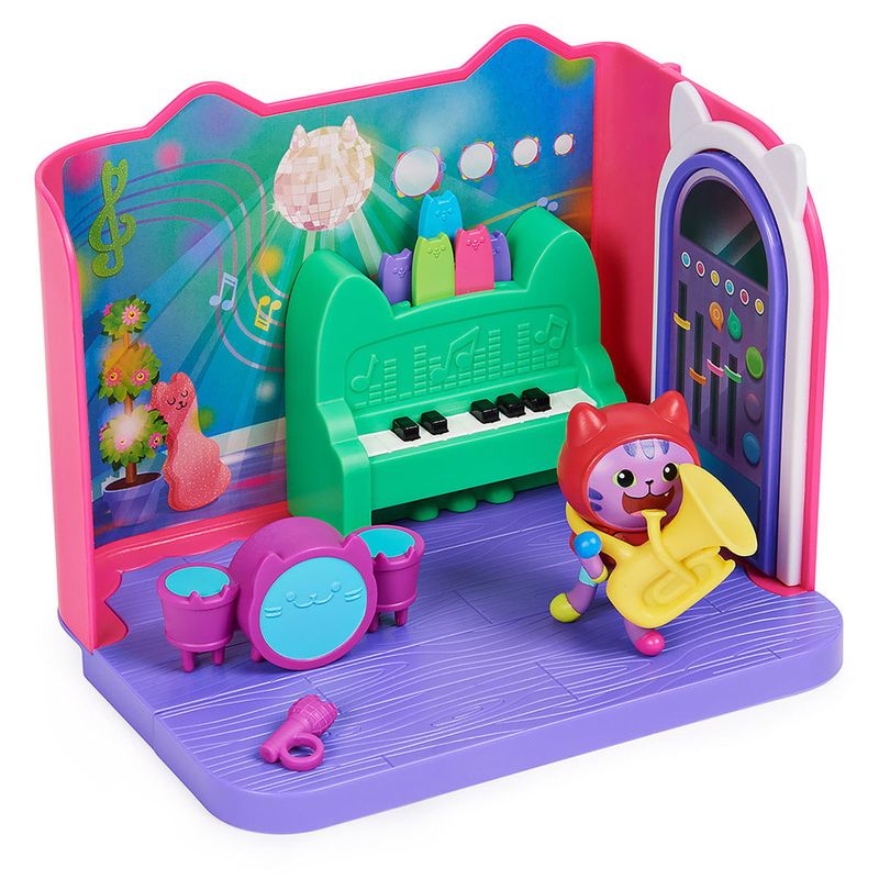 Playset---A-Casa-da-Gabi---Quarto-de-Musica-Groovy-do-Dj-Catnip---Sunny-0