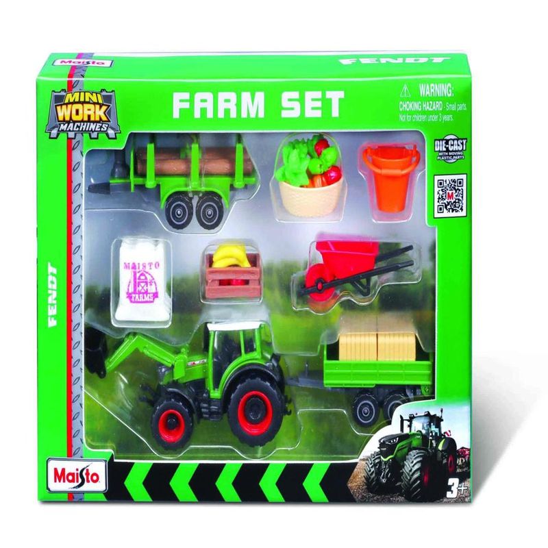 Playset---Mini-Maquinas-De-Trabalho----Agricolas---Sortido---Maisto-0