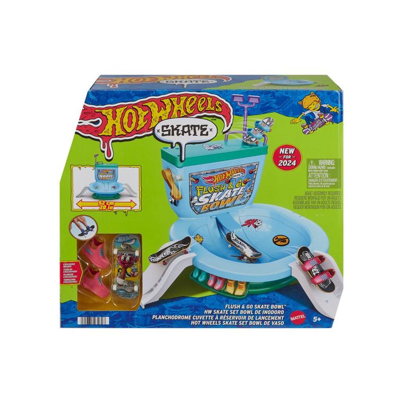 Pista-De-Brinquedo---Hot-Wheels---Skate---Bowl-De-Vaso---Mattel-4