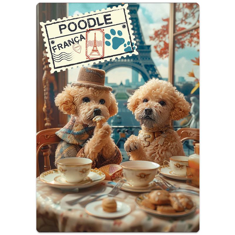 Quebra-Cabeca---Mundo-Cao---Poodle-Frances---500-Pecas-Nano---Toyster-1