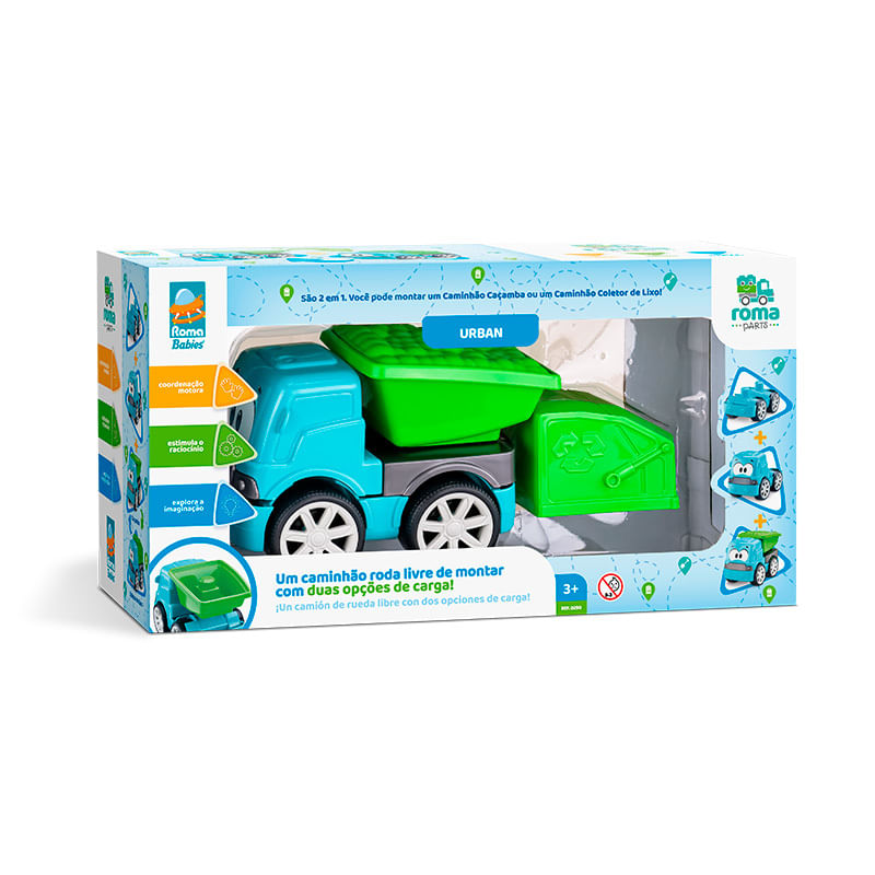 Mini-Carrinhos---Roma-Parts---Urban---Caminhao-Encaixes---Roma-Brinquedos-1