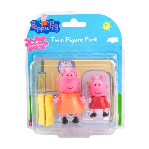 Mini Figuras Com Acessórios - Peppa Pig - Mamãe Pig e Peppa Pig - Sunny