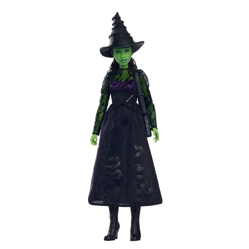 Conjunto-Boneca-Articulada-e-Acessorios---Wicked---Elphaba---Mattel-0