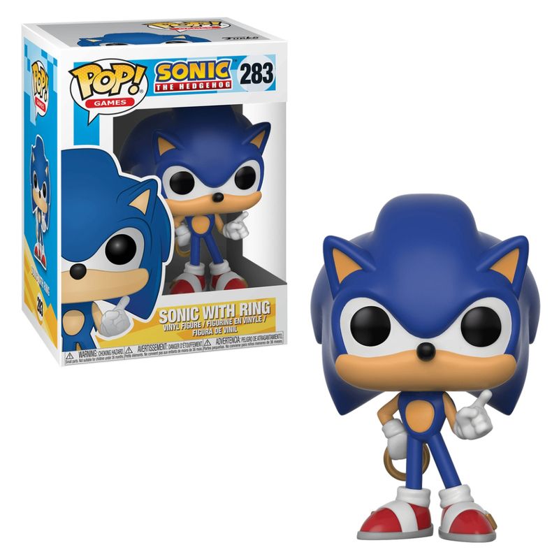 Figura-de-Vinil---Funko---POP-Games---Sonic-O-Ourico---Sonic-Com-Anel---Candide-2