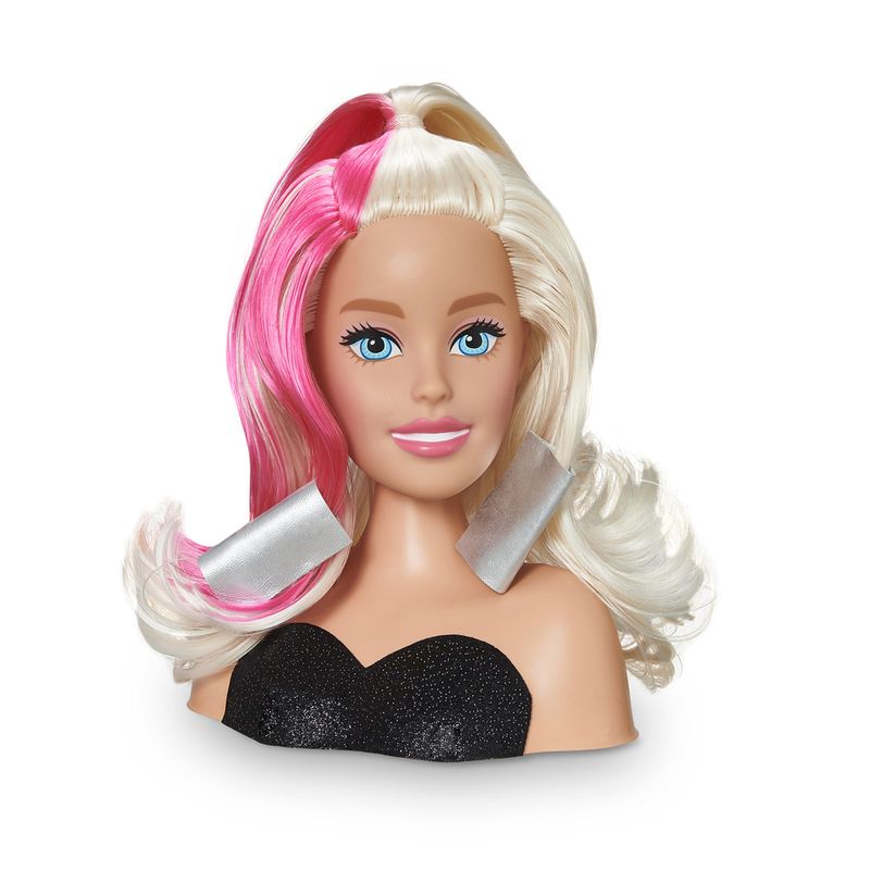 Boneca Barbie Busto Styling Head Faces Maquiagem Acessórios