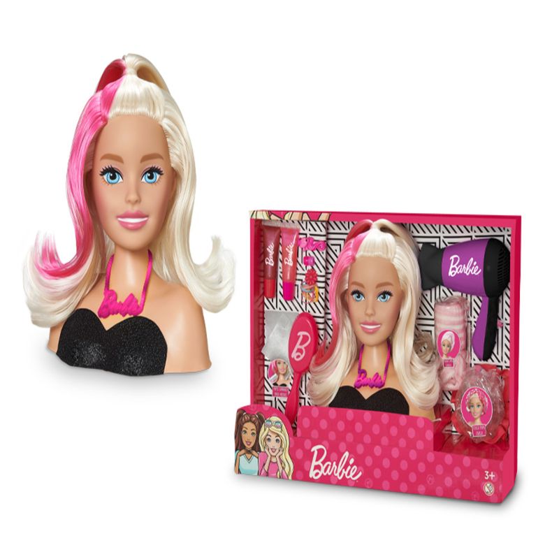 Boneca Barbie Busto Pentear Maquiagem Original Acessórios