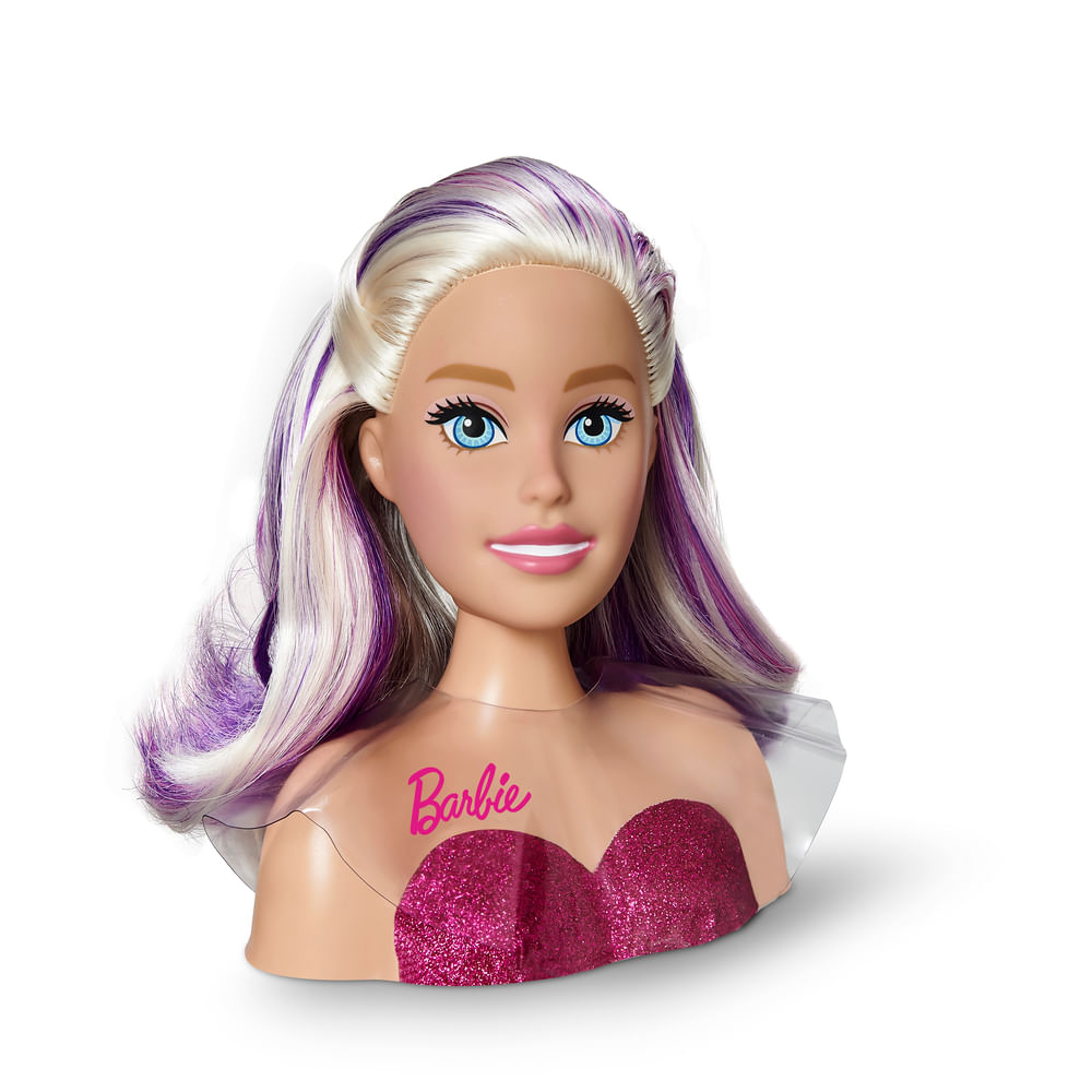 Barbie Styling Head Hair Boneca Para Maquiar - Pupee - Fabrica da Alegria