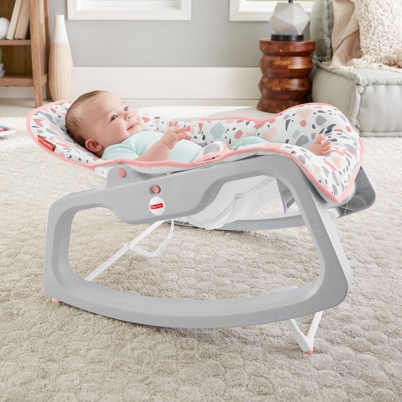 Fisher-Price-Baby---Cadeirinha-Descanso-Relaxante---Rosa---Mattel-6