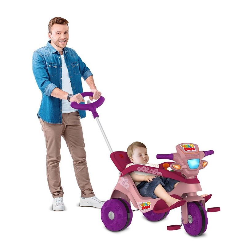 Passeio-e-Pedal---Velocipede---Reclinavel---Rosa---Bandeirante-0