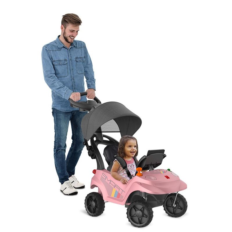 Carrinho-de-Passeio---Smart-Baby-Comfort---Rosa---Bandeirante--0