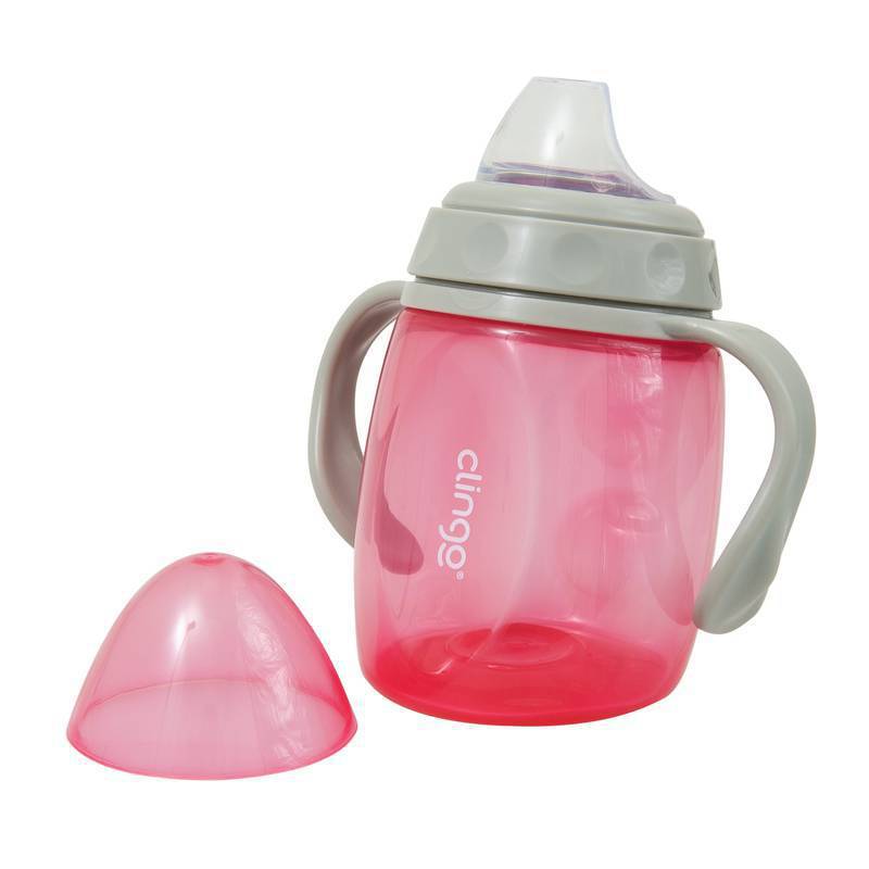 Copo-com-Alcas-e-Bicos-em-Silicone---Clingo---Colors----Rosa---220ml-1