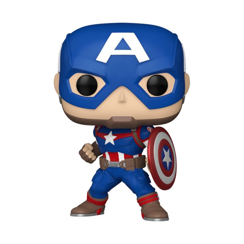 Boneco---Funko-Pop---Marvel-Classicos---Capitao-America---Candide-0