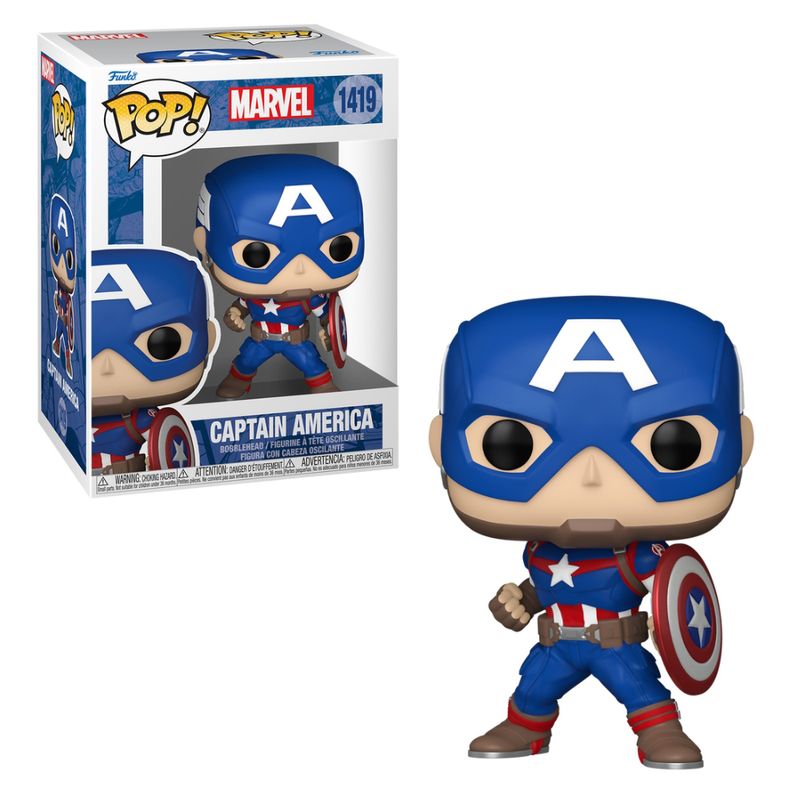 Boneco---Funko-Pop---Marvel-Classicos---Capitao-America---Candide-1