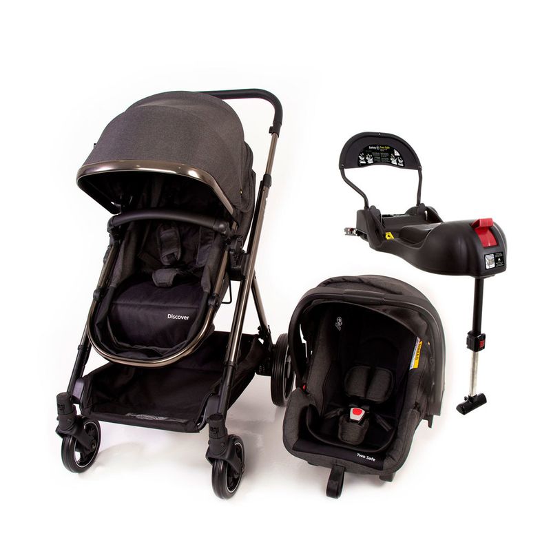 Travel-System---Safety-1St---Discover---Isofix---Trio---Grey-Chrome-0