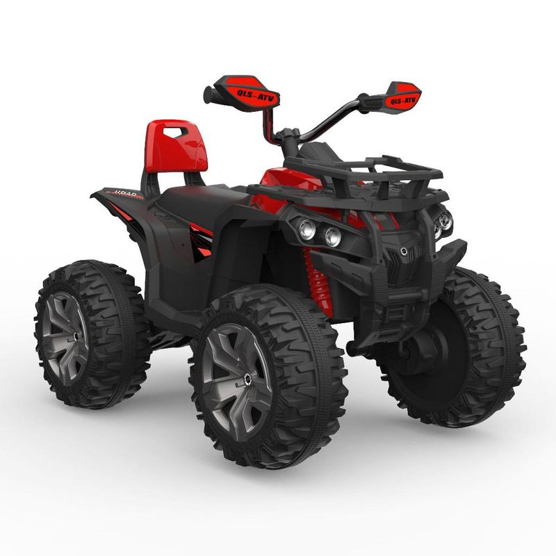 Quadriciclo-Eletrico---12V----Atv-Cam-Am---Bandeirante---Vermelho-1