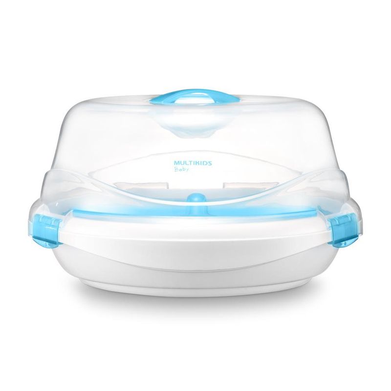 Esterilizador-a-Vapor---Multikids-Baby---Clean-e-Dry---Para-Micro-ondas---Ate-4-mamadeiras-0