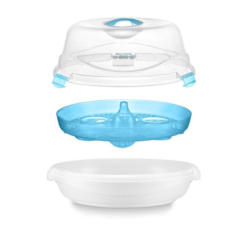 Esterilizador-a-Vapor---Multikids-Baby---Clean-e-Dry---Para-Micro-ondas---Ate-4-mamadeiras-1