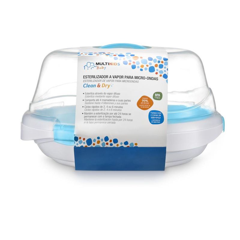 Esterilizador-a-Vapor---Multikids-Baby---Clean-e-Dry---Para-Micro-ondas---Ate-4-mamadeiras-4