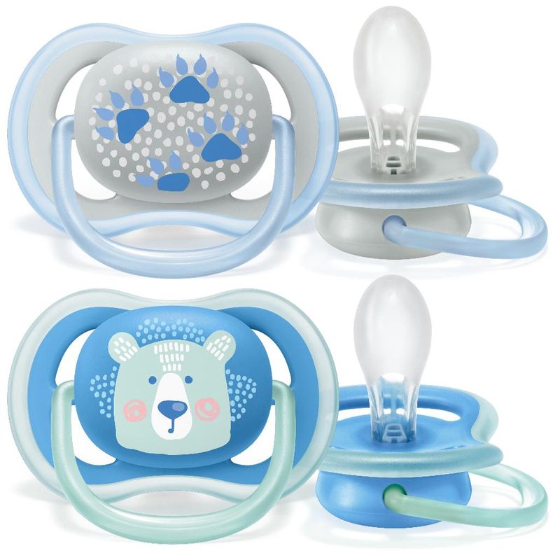 Chupeta---Philips-Avent---Urso---Patinhas---Ultra-Air---Silicone-0