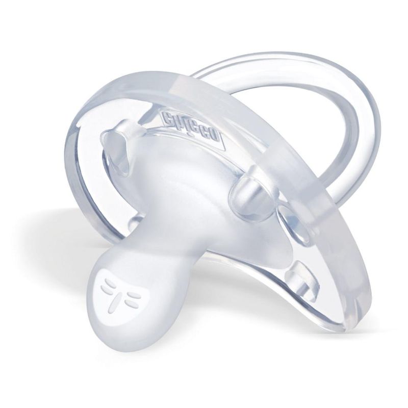 Chupeta---Chicco---Soft---Physio-Forma---Silicone---Branco---Tamanho-2-0