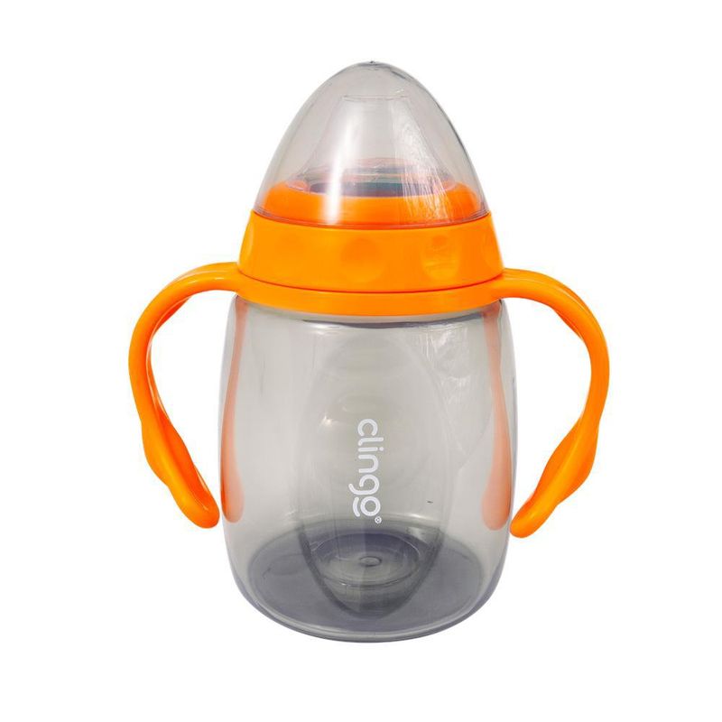 Copo-com-Alcas-e-Bico-em-Silicone---Clingo---Colors---Laranja-0