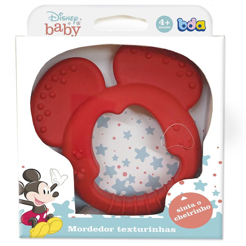 Mordedor-Infantil---Disney-Baby---Mickey---Toyster---BDA---Texturinhas---Vermelho-1