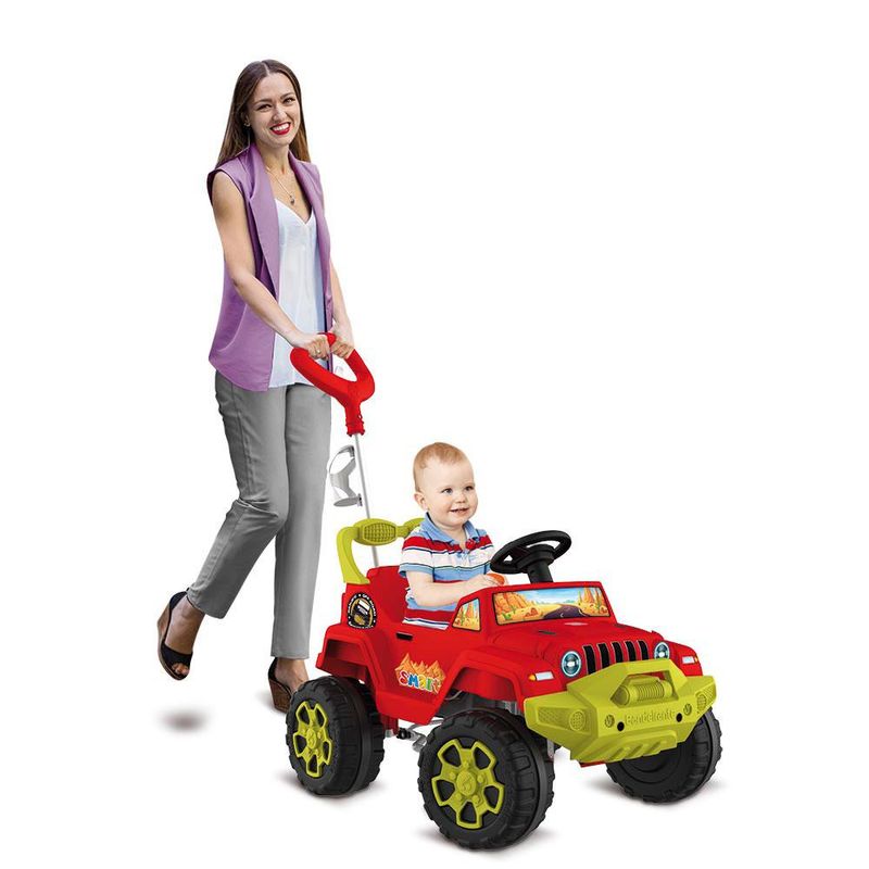 Mini-Veiculo-Infantil-com-Pedal---Smart-Banjipe---Bandeirante---Vermelho-2