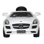 Mini-Veiculo-Eletrico-Infantil---Mercedes-Benz-SLS-AMG---Shiny-Toys---Branco-2