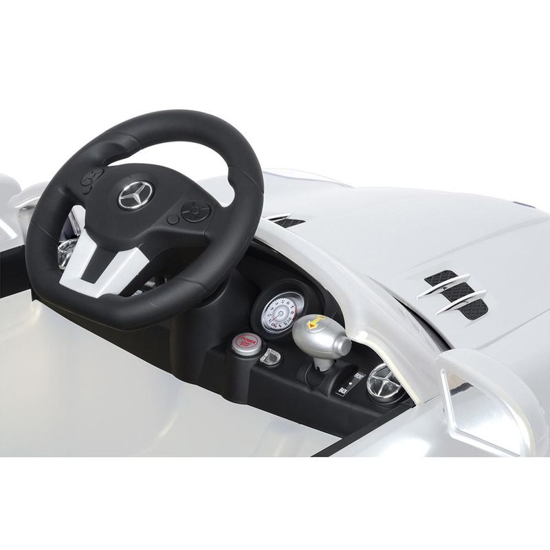 Mini-Veiculo-Eletrico-Infantil---Mercedes-Benz-SLS-AMG---Shiny-Toys---Branco-7