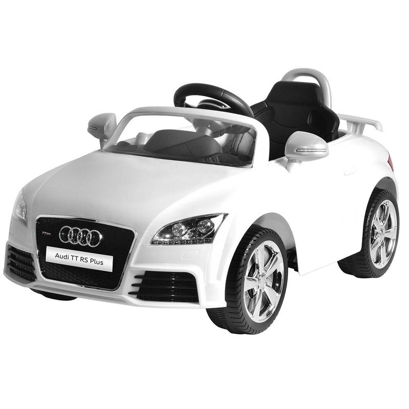 Mini-Veiculo-Eletrico-Infantil---Audi-TT---Shiny-Toys---Branco-0