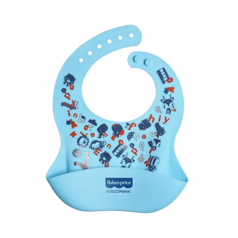 Babador---Fisher-Price---Yummy---Silicone---Azul-2