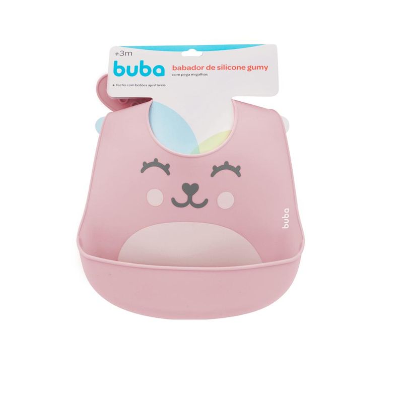 Babador-de-Silicone-Gumy---Buba---Pega-Migalhas---Rosa-2